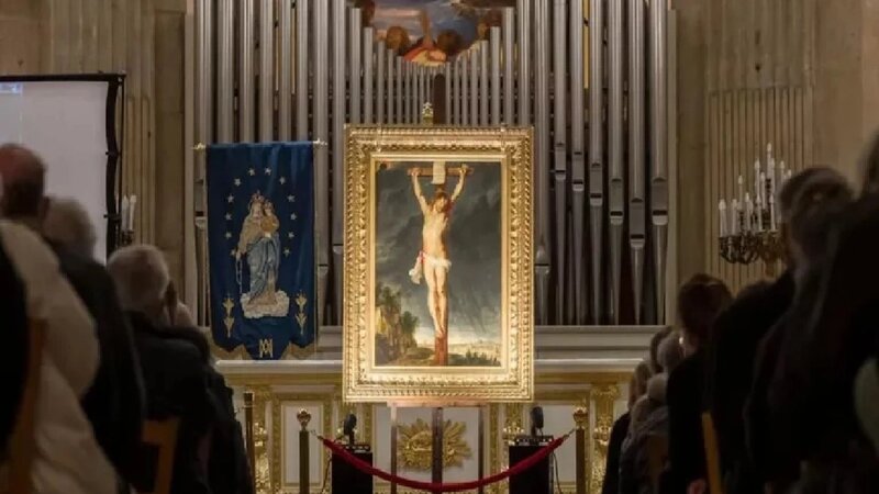 Dörd əsr əvvəl itmiş “Xaç üzərində İsa” əsəri 3 milyon avroya satıldı