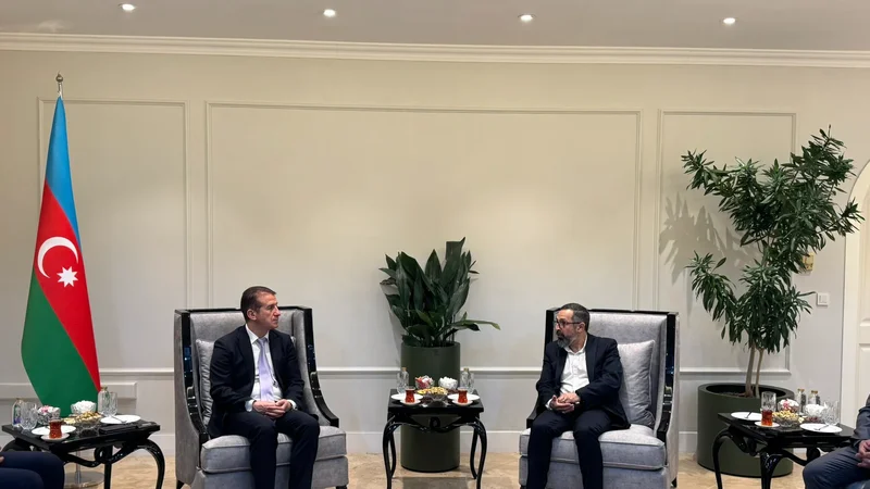 Əli Əlizadə Pezeşkianın müşaviri ilə görüşdü