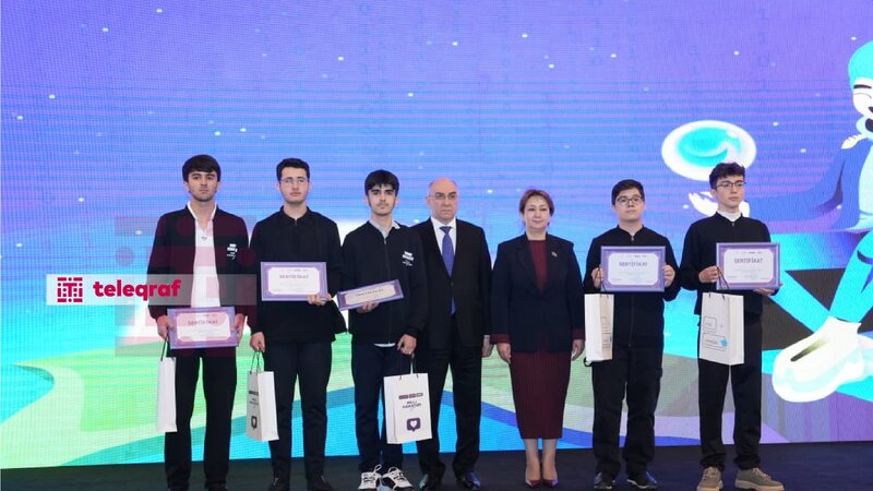 “Məktəblilərarası Milli Hakaton – 2025” müsabiqəsinin qalibləri mükafatlandırıldı