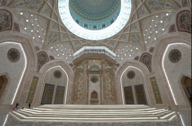 Özbəkistanın nəhəng mədəniyyət layihəsi - Ağ Evdən yeddi dəfə böyükdür FOTOLAR