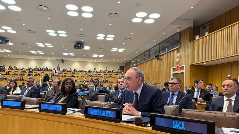 Baş prokuror Nyu-Yorkda beynəlxalq antikorrupsiya konfransında iştirak edib