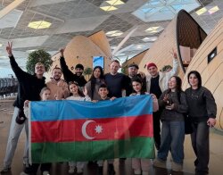 Uşaq Avroviziya müsabiqəsində iştirak edən Azərbaycan nümayəndə heyəti Gürcüstana getdi