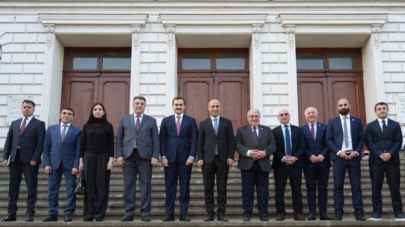 Emin Əmrullayev Gürcüstanın aparıcı ali təhsil müəssisələrinə səfər etdi -