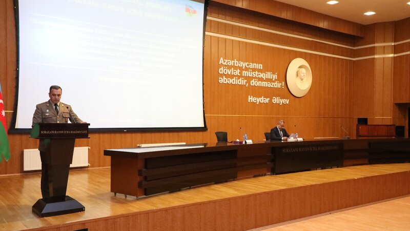 Suraxanıda müşavirə keçirildi -