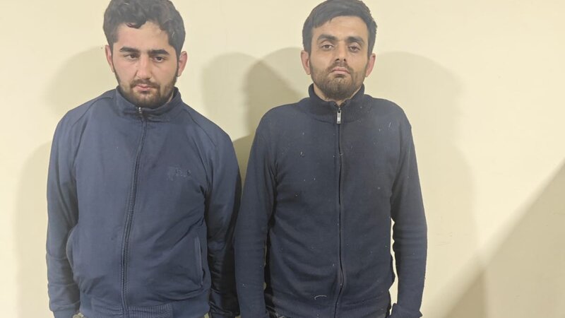 İrandan Azərbaycana narkotik keçirmək istəyən şəxslər saxlanıldı