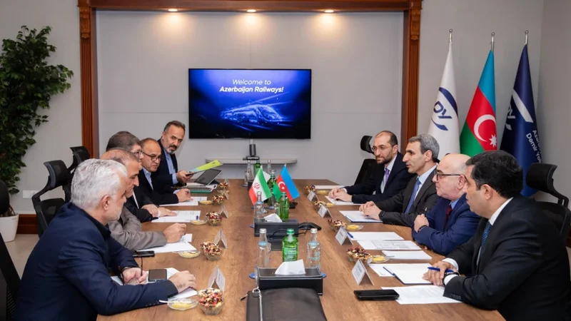 ADY və İran Dəmir Yolları əməkdaşlığın gücləndirilməsini müzakirə etdi