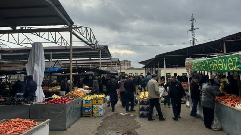Sumqayıtda "Kənd təsərrüfatı məhsullarının satışı bazarında" nöqsanlar aşkarlandı