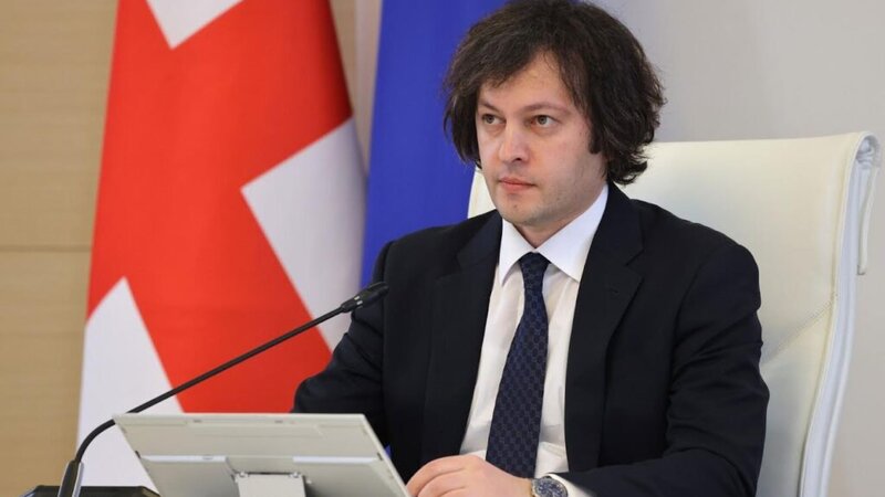 Gürcüstan Baş naziri Türkmənistana səfər edib