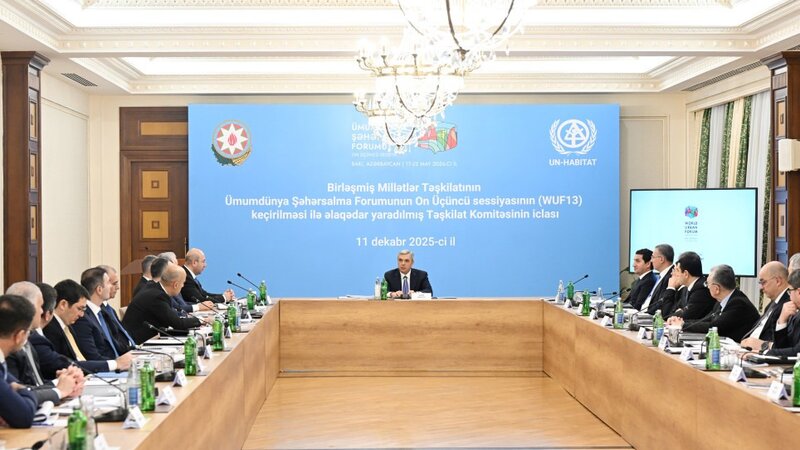 WUF13-ün Təşkilat Komitəsinin növbəti iclası keçirildi