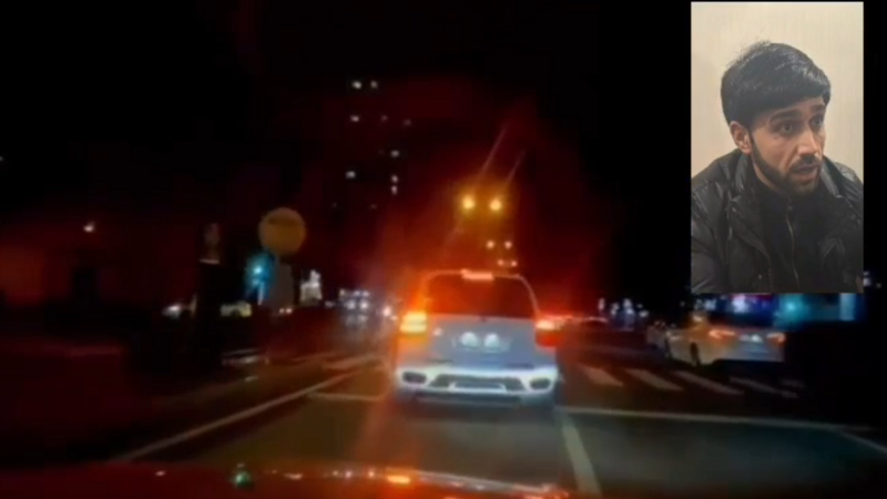 Yasamalda sürücü həbs edildi -