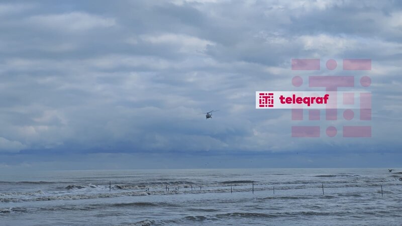 Astarada itkin düşən balıqçıların axtarışına helikopter cəlb olundu -