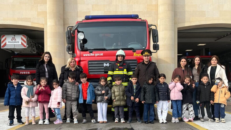 FHN-in Dövlət Yanğından Mühafizə Xidməti növbəti “açıq qapı günü” tədbiri keçirdi