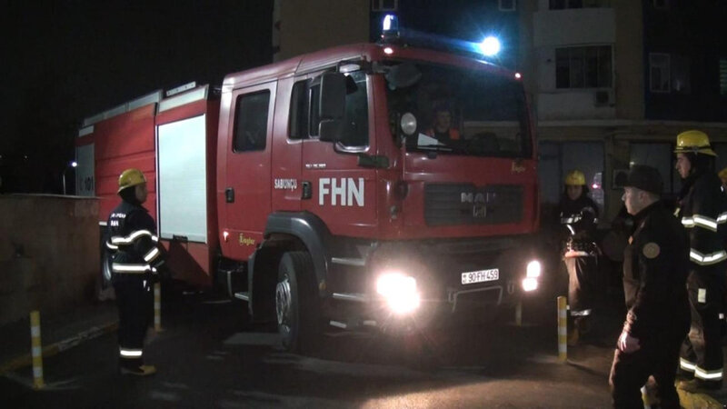 Fövqəladə Hallar Nazirliyi növbəti şərti yanğın təlimi keçirib