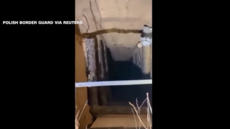 Belarus–Polşa sərhədində miqrantların keçirildiyi gizli tunel tapılıb