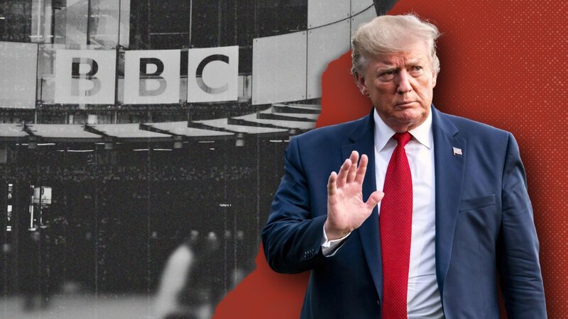 BBC Trampın iddiasına qarşı məhkəmədə müdafiə olunacaq