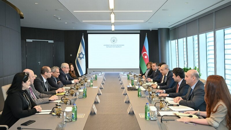 Azərbaycan-İsrail iqtisadi əməkdaşlığının inkişafı müzakirə edildi