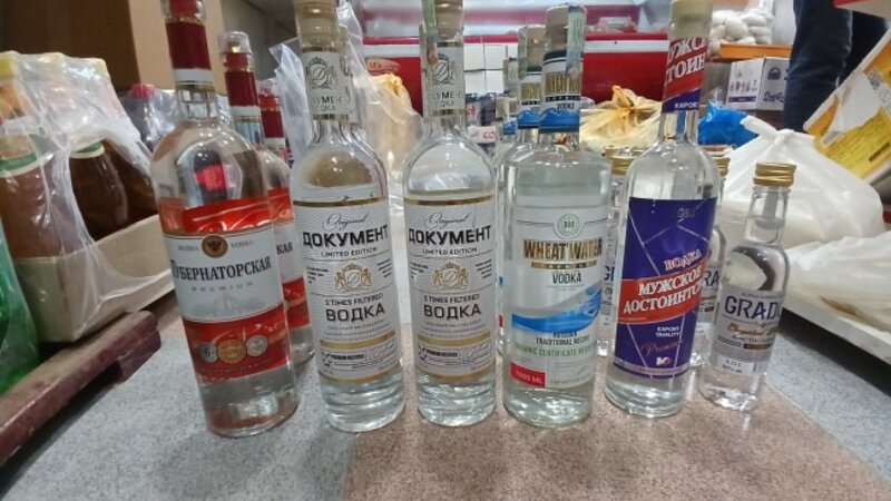 Masallıda daha iki marketdə saxta alkoqollu içkilər aşkarlandı