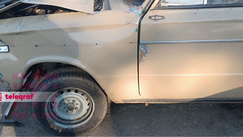 Tovuzda avtomoboli aşıran sürücü ölüb -