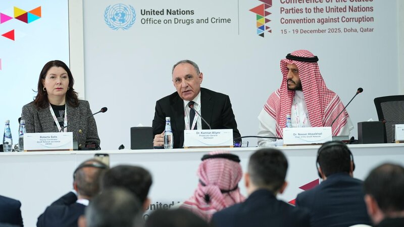 Baş prokurorun rəhbərlik etdiyi nümayəndə heyəti beynəlxalq tədbirdə iştirak edir