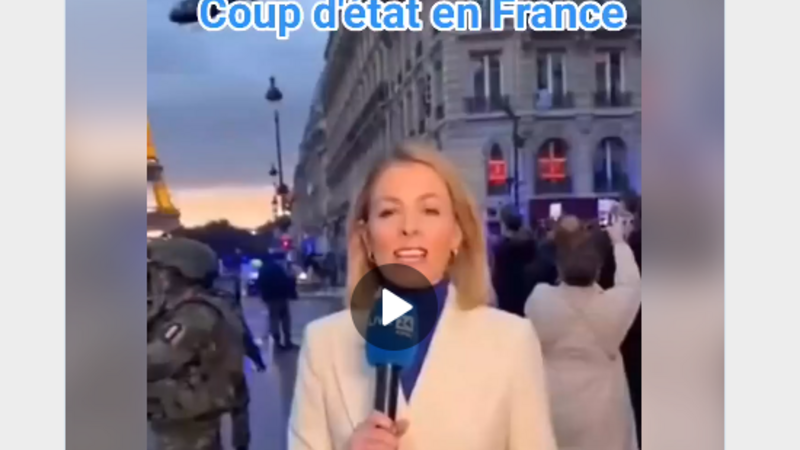 "Meta" Fransada hərbi çevrilişlə bağlı saxta videonu silməkdən imtina edib