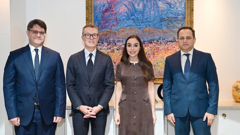 Leyla Əliyeva ÜST-nin Avropa üzrə Regional Ofisinin xüsusi nümayəndəsi ilə görüşdü