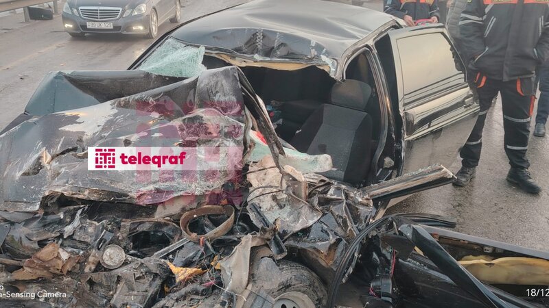Salyanda ağır yol qəzası olub, bir nəfər ölüb