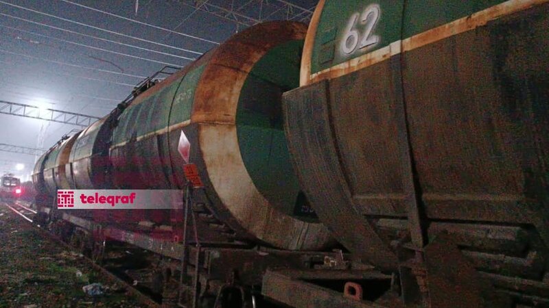 Azərbaycandan Ermənistana yanacaq aparan qatar Böyük Kəsik stansiyasına çatdı -