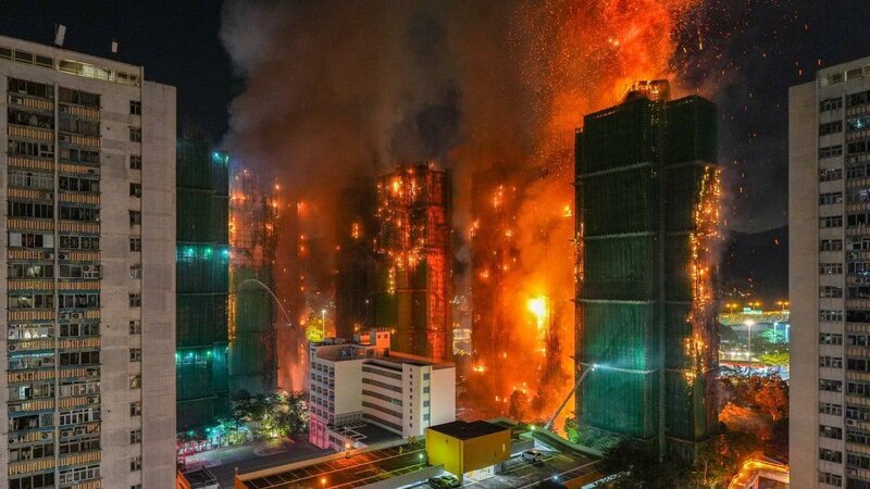 Dəhşətli yanğında ölənlərin sayı artdı