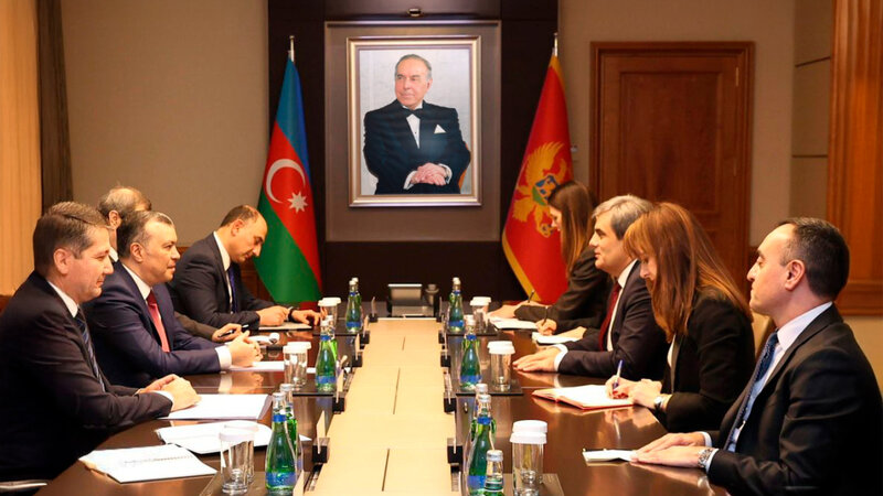 Azərbaycan-Monteneqro iqtisadi münasibətləri müzakirə olundu