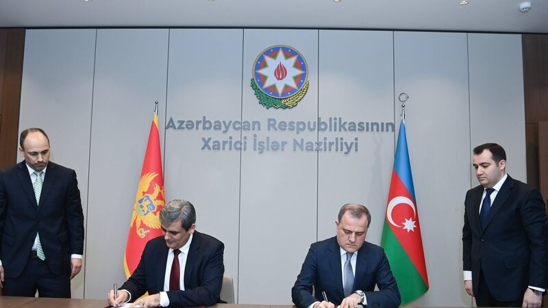 Azərbaycanla Monteneqro arasında Anlaşma Memorandumu imzalanıb