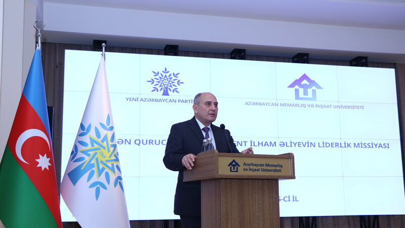 “Zəfərdən quruculuğa: Prezident İlham Əliyevin liderlik missiyası” adlı tədbir keçirilib