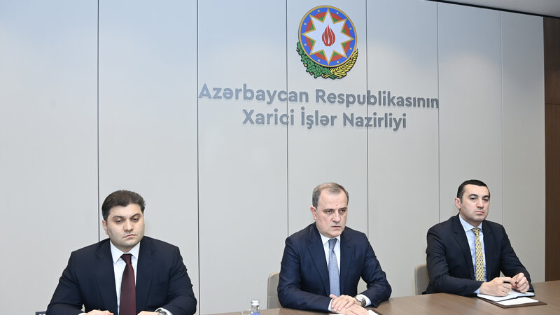 Ceyhun Bayramov ICDO-nun Baş katibi Ərgüc Kələntərlini qəbul etdi -