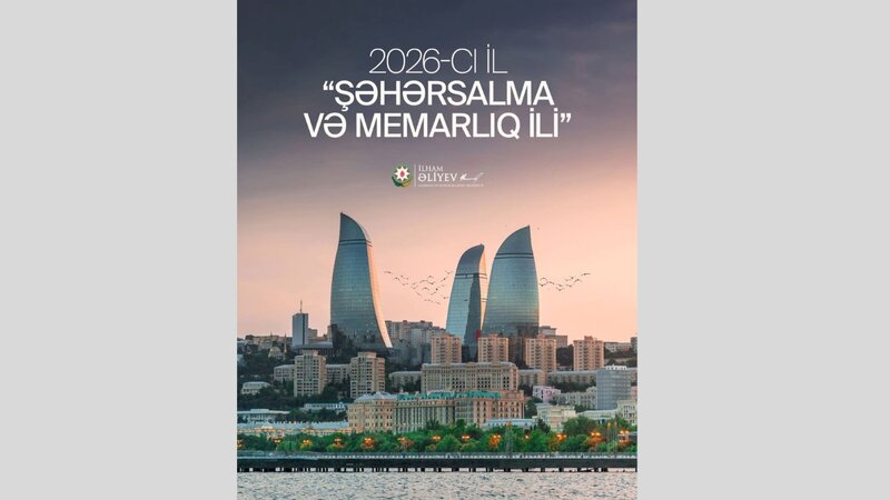 Prezident “Şəhərsalma və Memarlıq İli” ilə bağlı paylaşım etdi