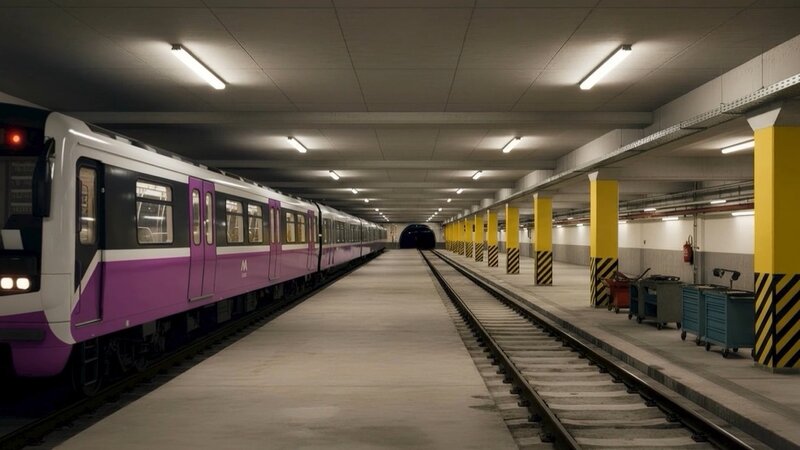 “Bakı Metropoliteni” “İçərişəhər” stansiyasında dönmə tunelinin inşasına start verib