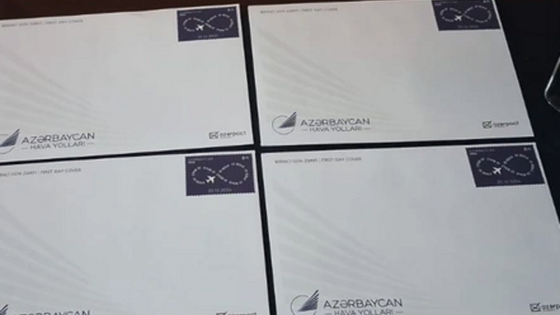 AZAL-ın Aktauda qəzaya uğrayan təyyarəsinə həsr olunmuş poçt markası buraxıldı