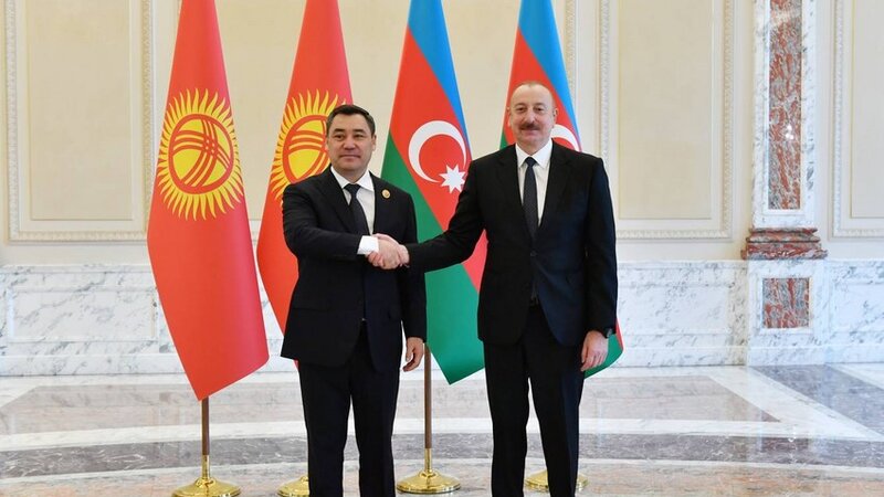 Sadır Japarov İlham Əliyevi təbrik etdi