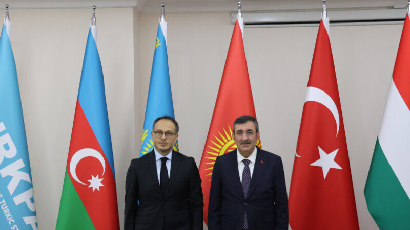 Türkiyənin vitse-prezidenti Cevdet Yılmaz TÜRKPA Beynəlxalq Katibliyini ziyarət edib