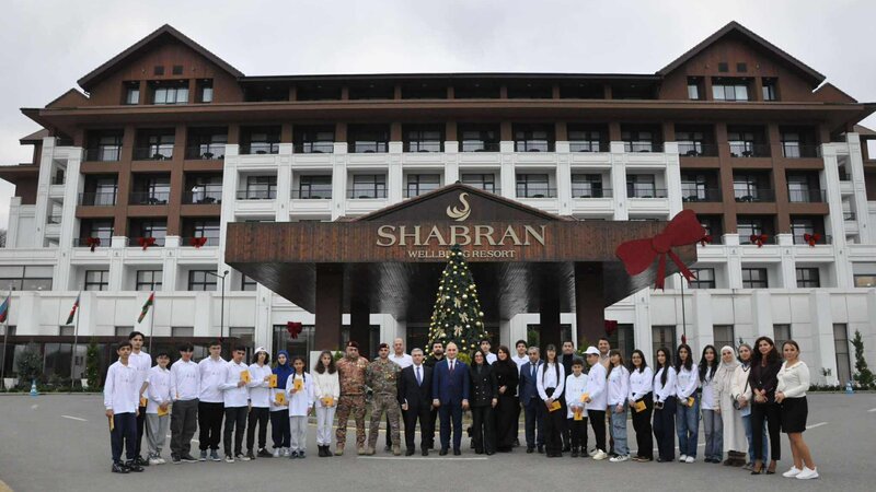 Şabranda VII “Qardaşlaşmış Qarabağ Məktəbləri” Qış düşərgəsinə start verildi -