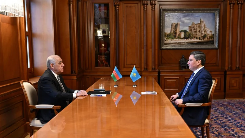 Azərbaycan və Qazaxıstan baş nazirləri bir-birilərinə başsağlığı veriblər