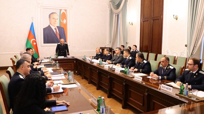 Baş Prokurorluqda Kollegiya iclası keçirildi