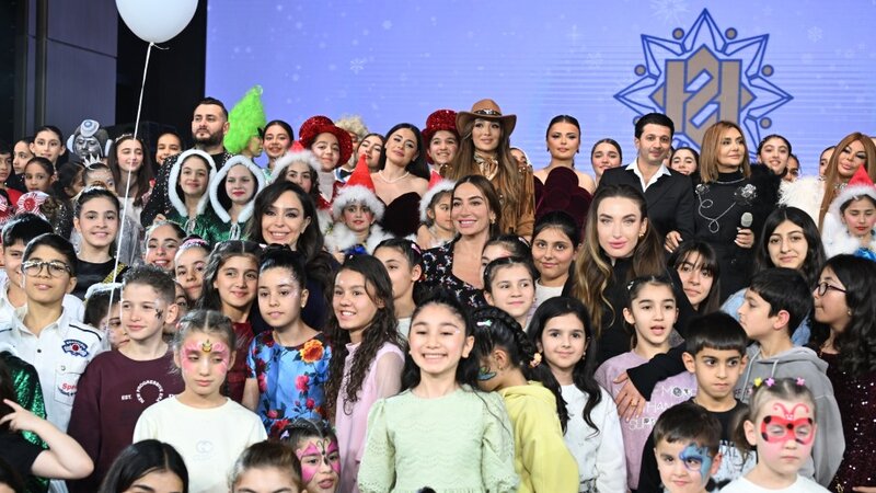 Heydər Əliyev Fondu uşaqlar üçün bayram şənliyi təşkil edib