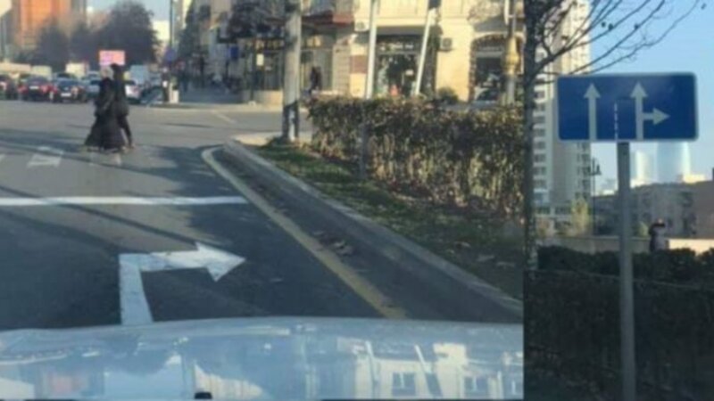 Yol nişanı ilə yol xətti ziddiyyət təşkil edərsə, sürücü hansına əməl etməlidir? -