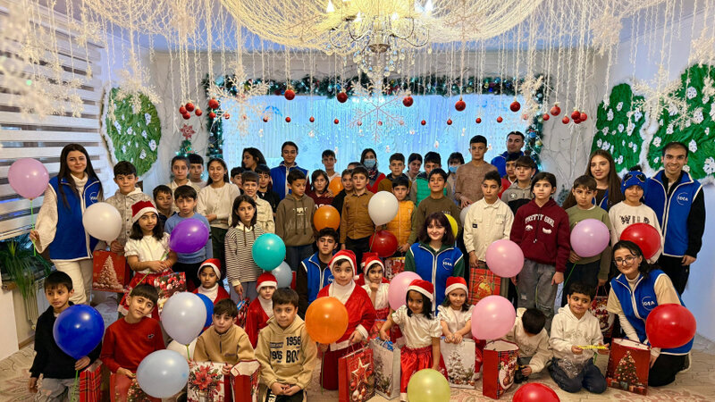 Leyla Əliyevanın təşəbbüsü ilə Gəncədə uşaq evində Yeni il tədbiri keçirilib