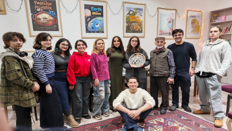 Leyla Əliyeva “ANİMAFİLM Studio”nun qonağı oldu -