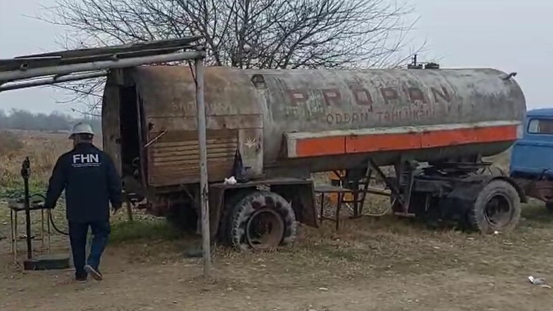 Qazaxda maye qazdoldurma məntəqəsinin istismarı dayandırıldı -