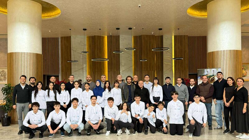 Olimpiya çempionları şəhid övladları ilə görüşüb! -