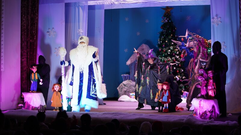 Kukla teatrında "Qış nağılı" tamaşasının premyerası baş tutdu