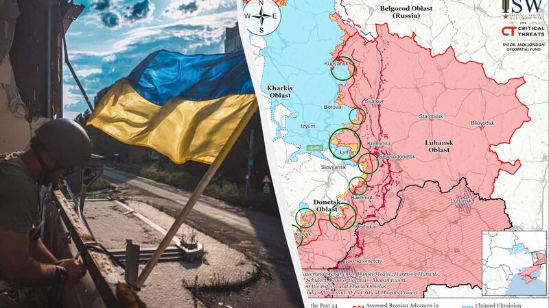 ISW: Ukrayna qüvvələri Kupyanskda irəliləyir, Rusiya uğursuzluqları gizlədir