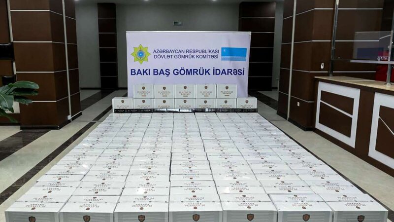 Ölkəyə qanunsuz gətirilən külli miqdarda siqaret aşkarlandı -