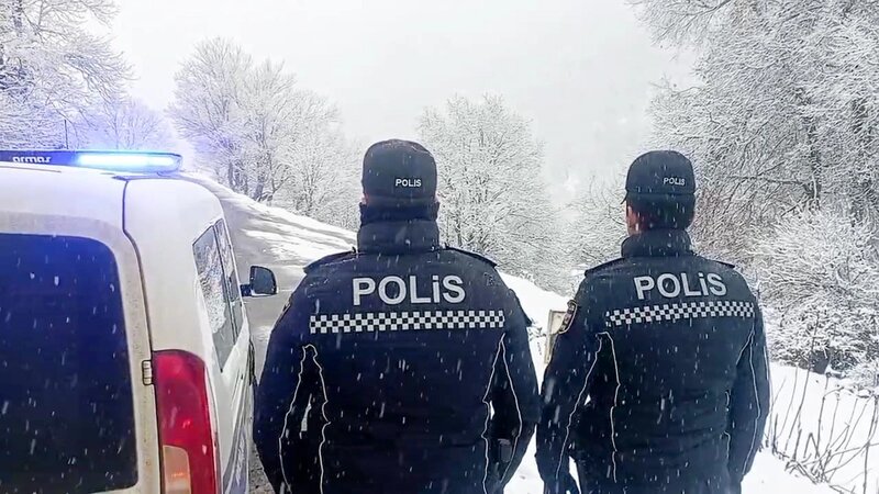 DİN əməkdaşları hava şəraiti ilə əlaqədar gücləndirilmiş rejimdə xidmət aparırlar -